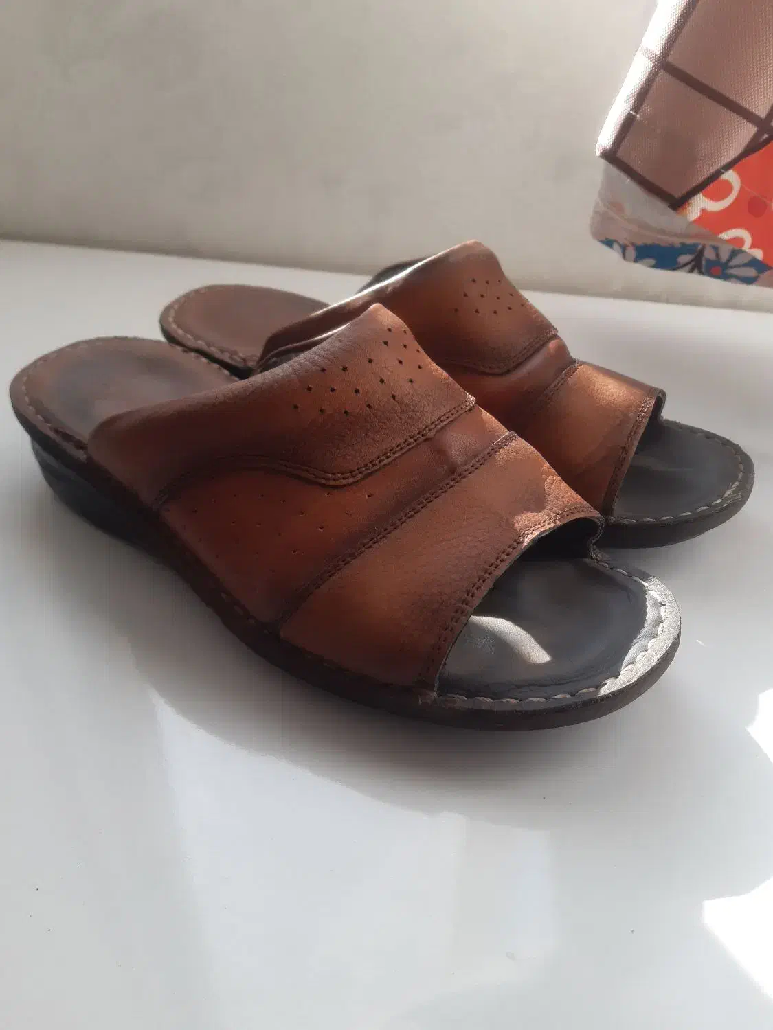 صندل چرم مردانه|کیف، کفش، کمربند|تهران, شهرک شریفی|دیوار