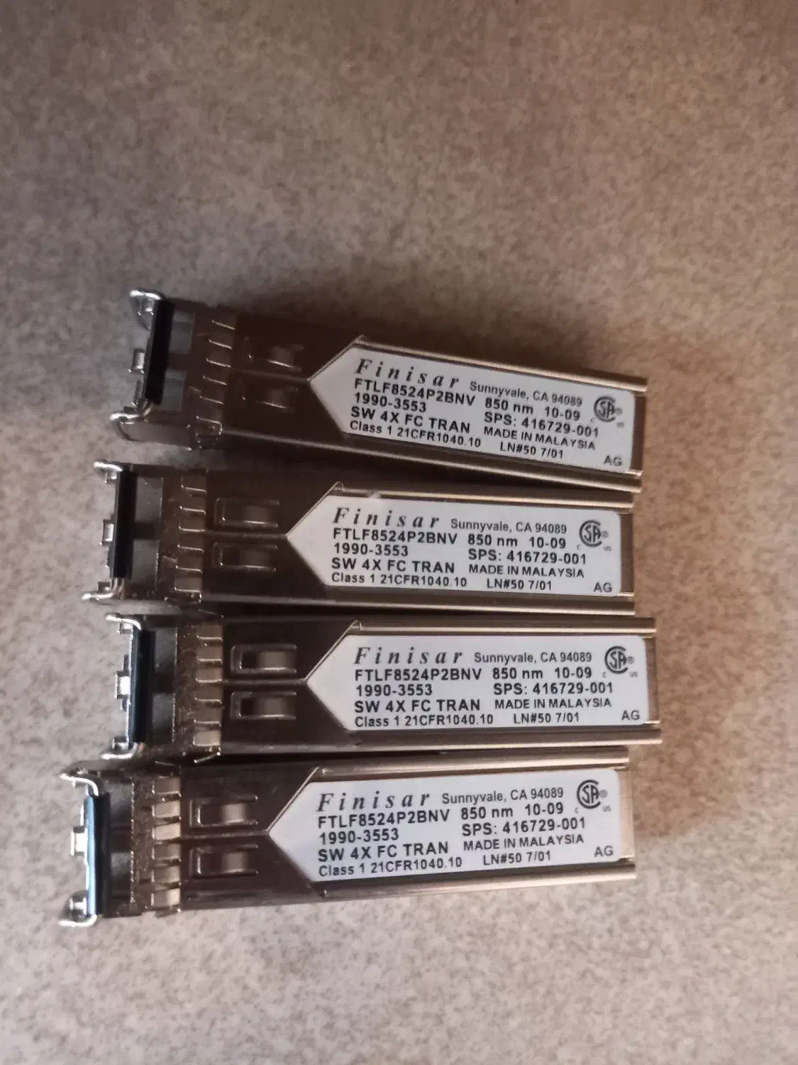 ماژول فیبر نوری finisar|مودم و تجهیزات شبکه|تهران, کیانشهر|دیوار