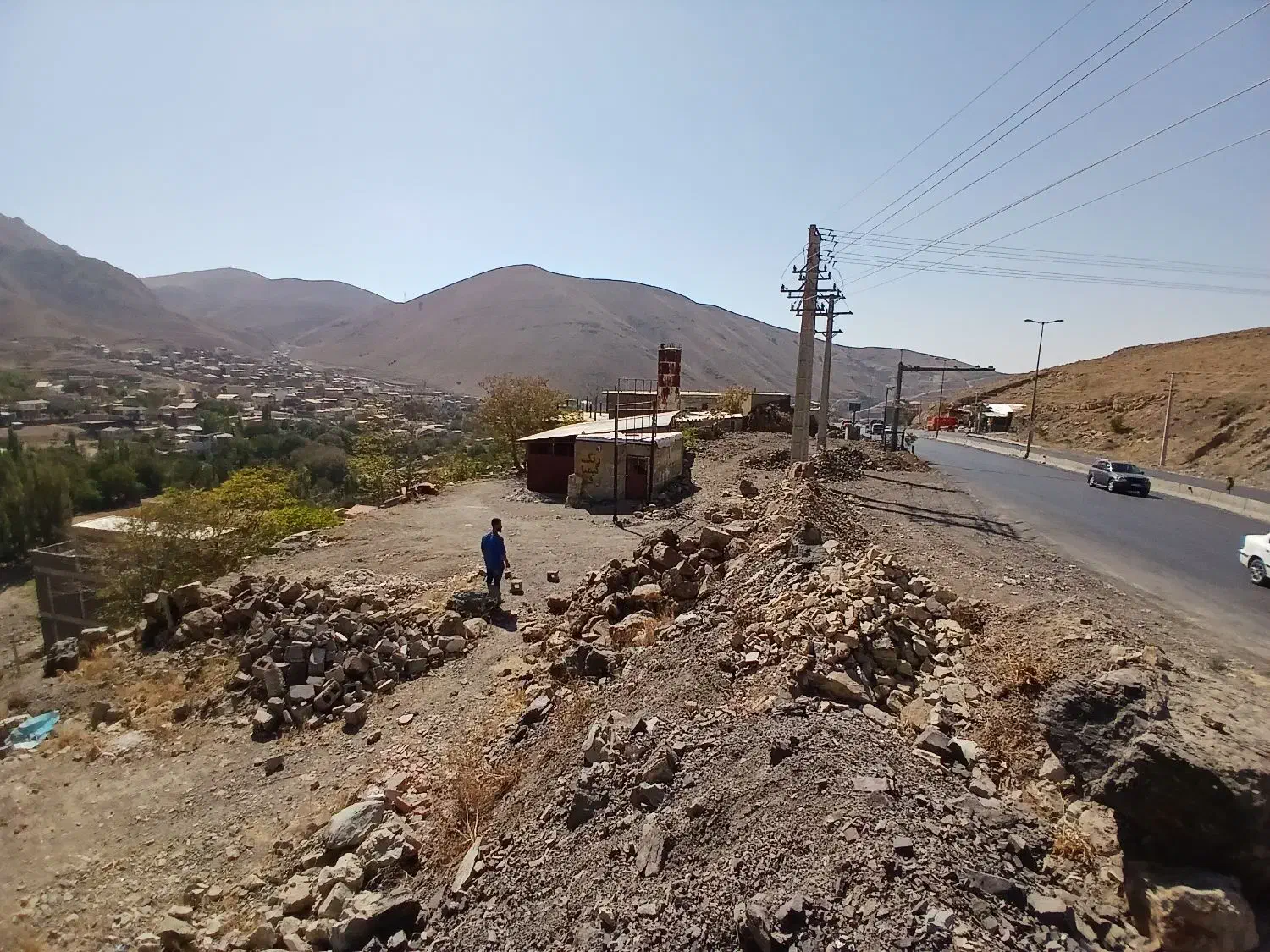 ۱۰۰ متر زمین تک برگ سند کاربری تجاری مسکونی|فروش زمین و ملک کلنگی|رودهن, |دیوار