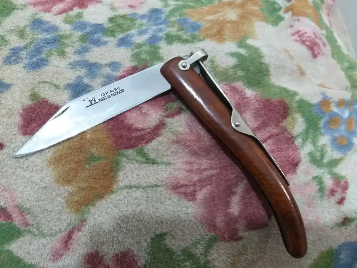 سلام چاقو اوکاپی المانی بکر بکر یعنی تیز نشده|کلکسیون اشیاء عتیقه|سنندج, |دیوار