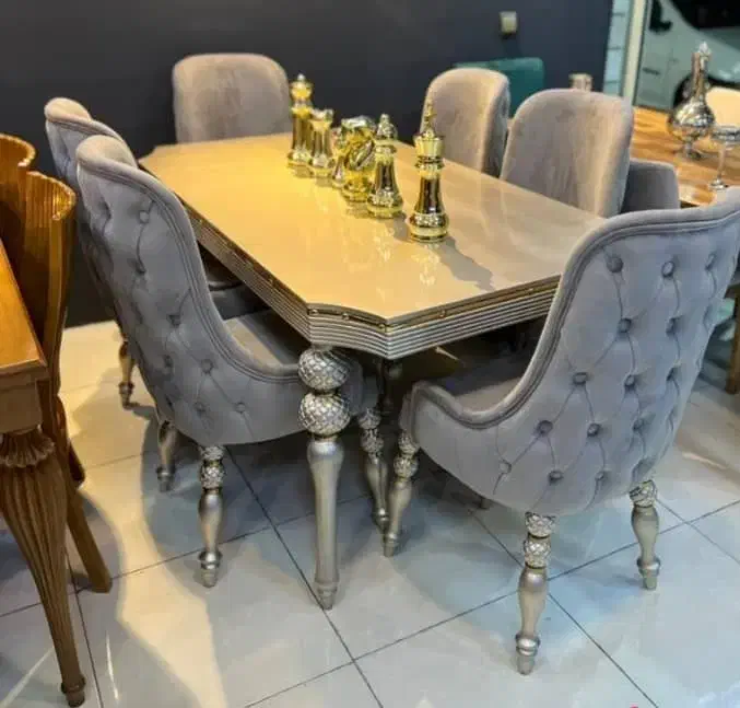 مدل لاکچری پشت بلند|میز و صندلی غذاخوری|کرج, حیدرآباد|دیوار