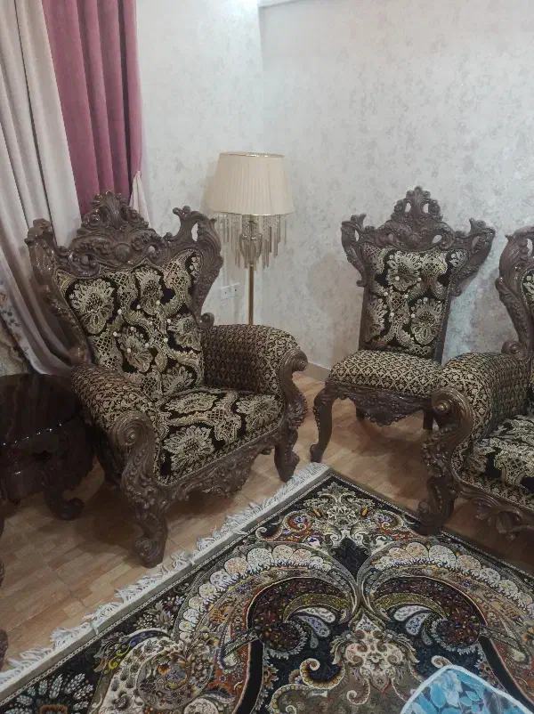 مبل سلطنتی|مبلمان خانگی و میز عسلی|خرمآباد, |دیوار