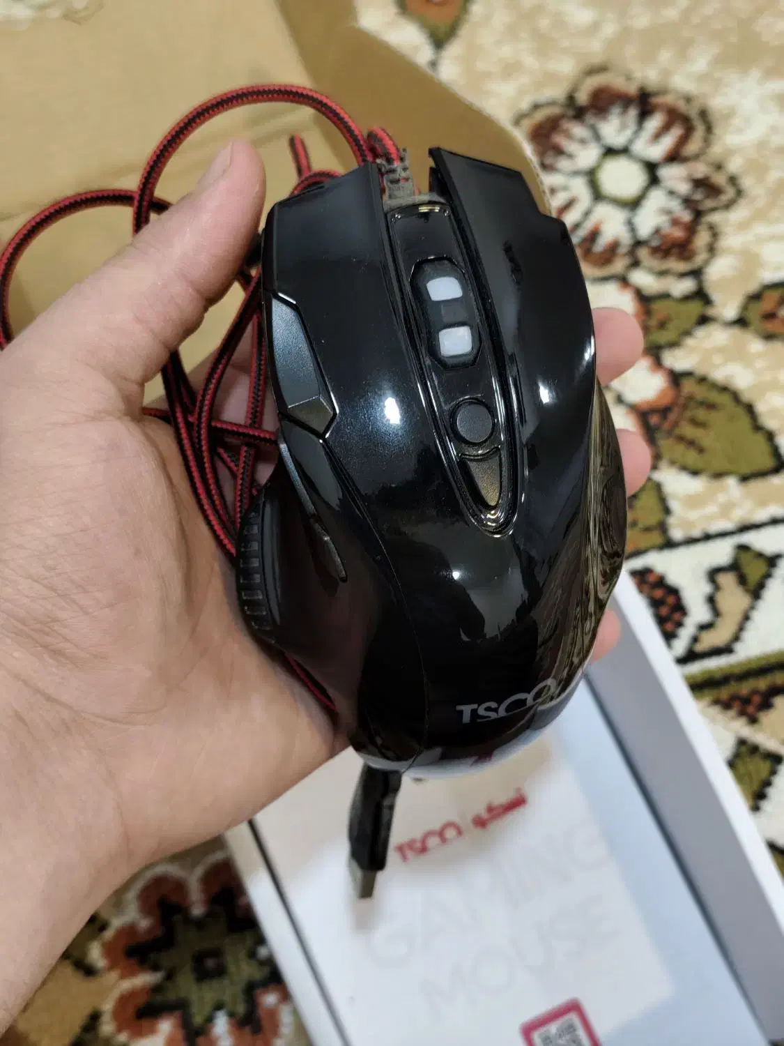 موس rgb تسکو 8 کلیده|قطعات و لوازم جانبی رایانه|بوکان, |دیوار