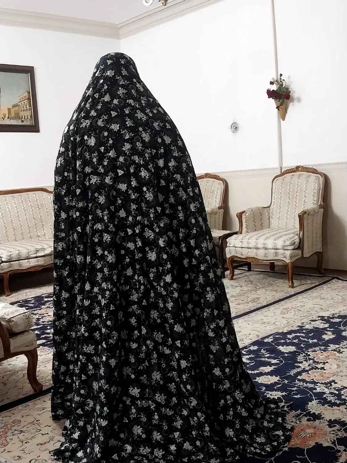 چادر پارچه چادری نو|لباس|بوئین زهرا, |دیوار