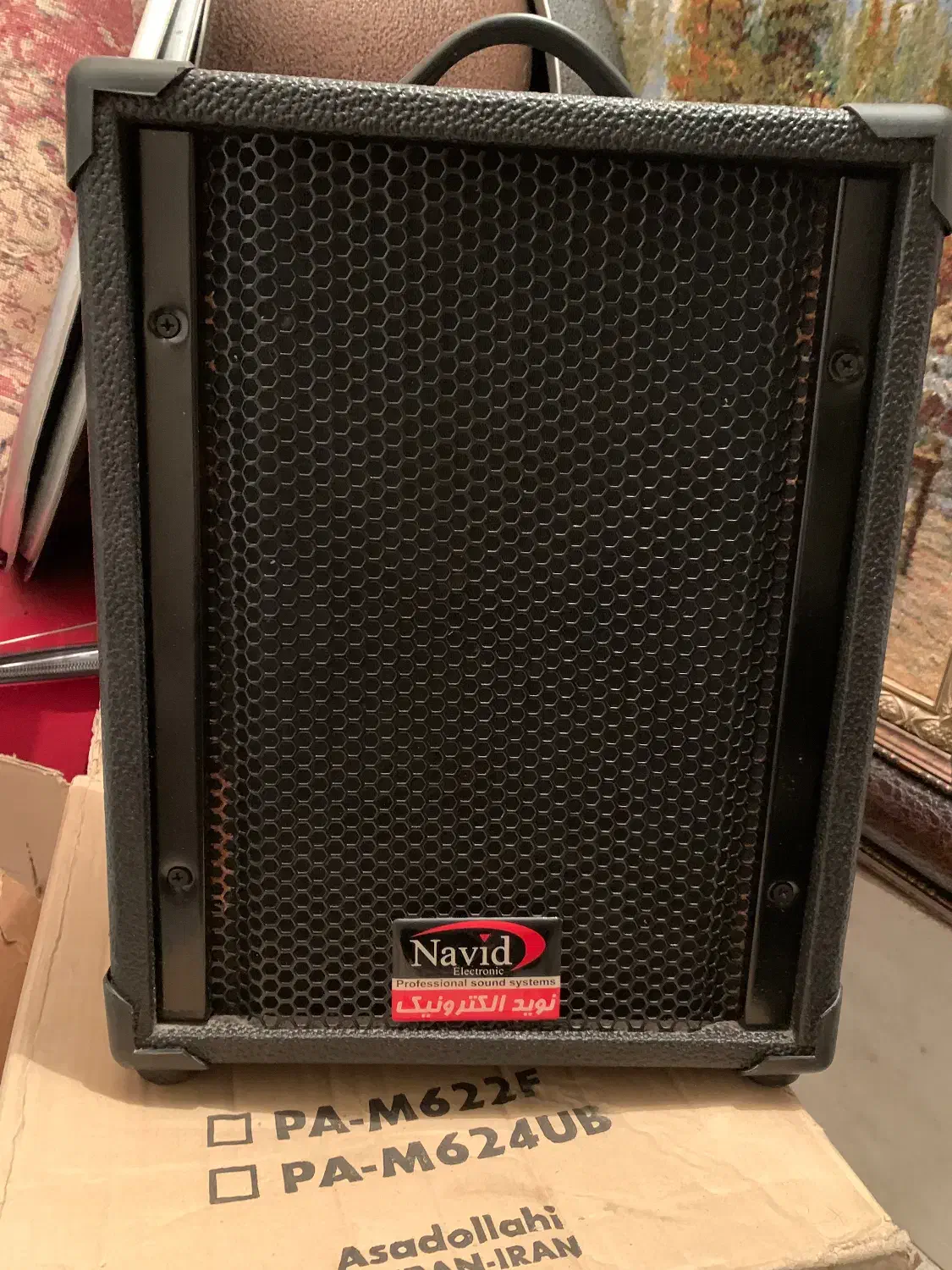 یک اسپیکر درحد نو دارای دوعدد مگروفن|سیستم صوتی خانگی|تبریز, |دیوار