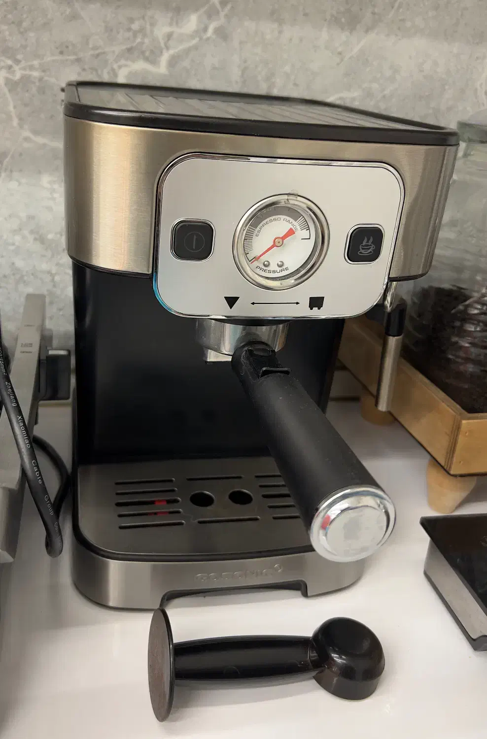 اسپرسوساز کاملا سالم|سماور، چای‌ساز، قهوه‌ساز|بازرگان, |دیوار