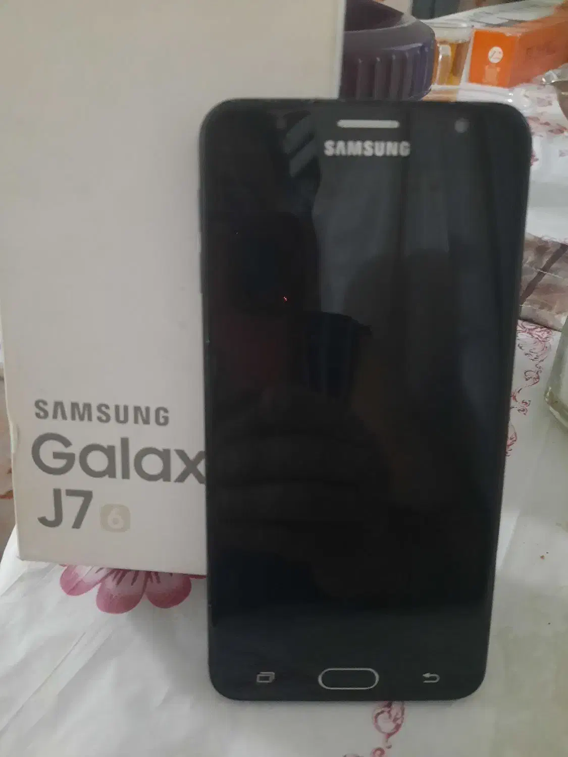 گوشی سامسونگ j7 صفحه سوخته قیمت توافقی|موبایل|ری, شهرری|دیوار