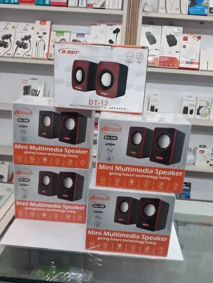 اسپیکر کامپیوتر 2 تیکه با کیفیت قیمت مناسب|قطعات و لوازم جانبی رایانه|کرج, بنیاد|دیوار