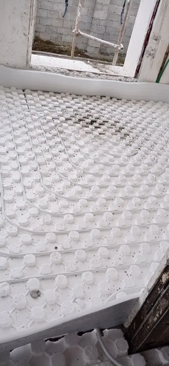 اجرای تاسیسات ساختمان لوله کشی گرمایش کف|مصالح و تجهیزات ساختمان|صومعه‌سرا, |دیوار