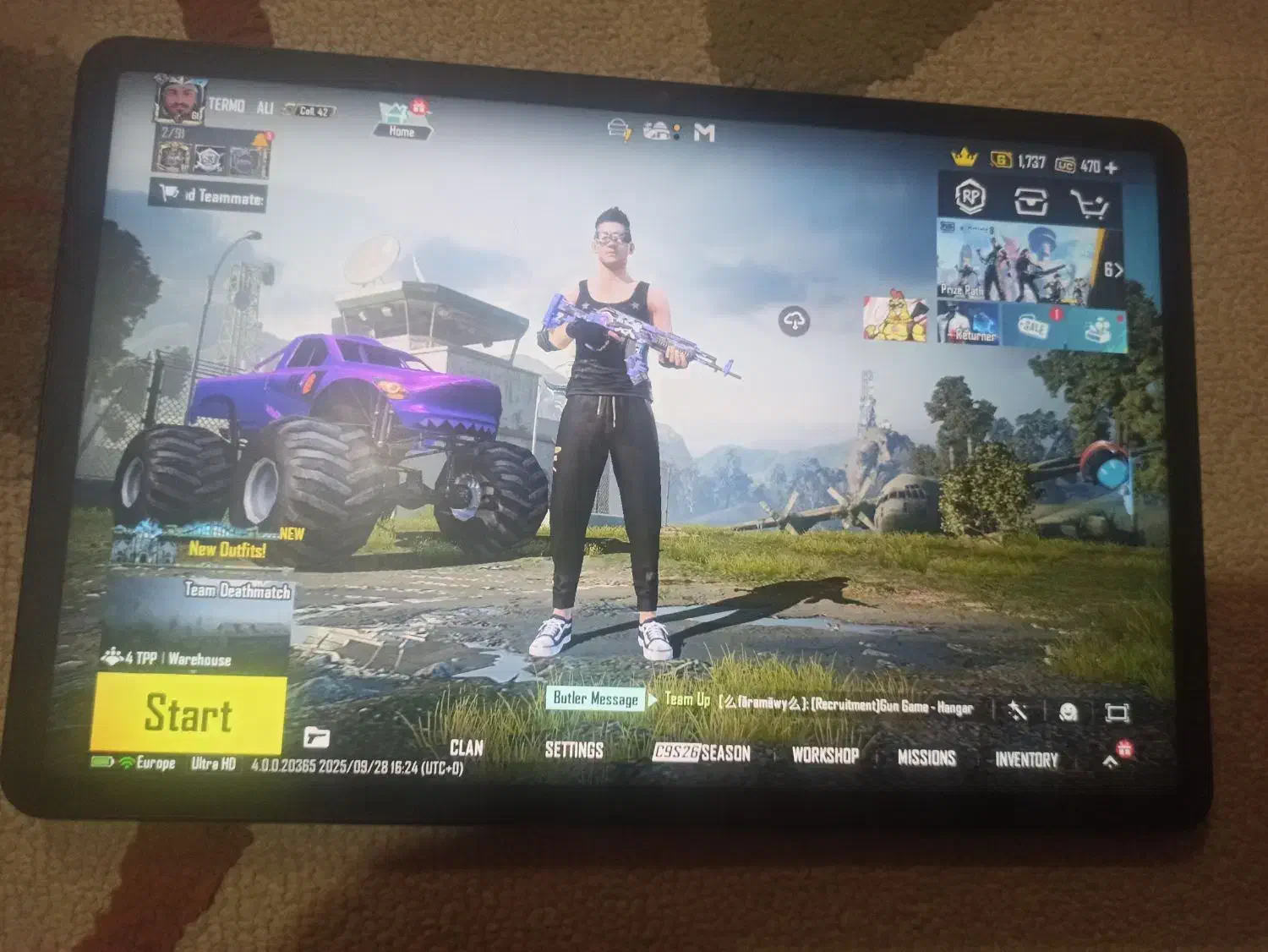 mate pad 256 ram8|تبلت|خرم‌آباد, |دیوار