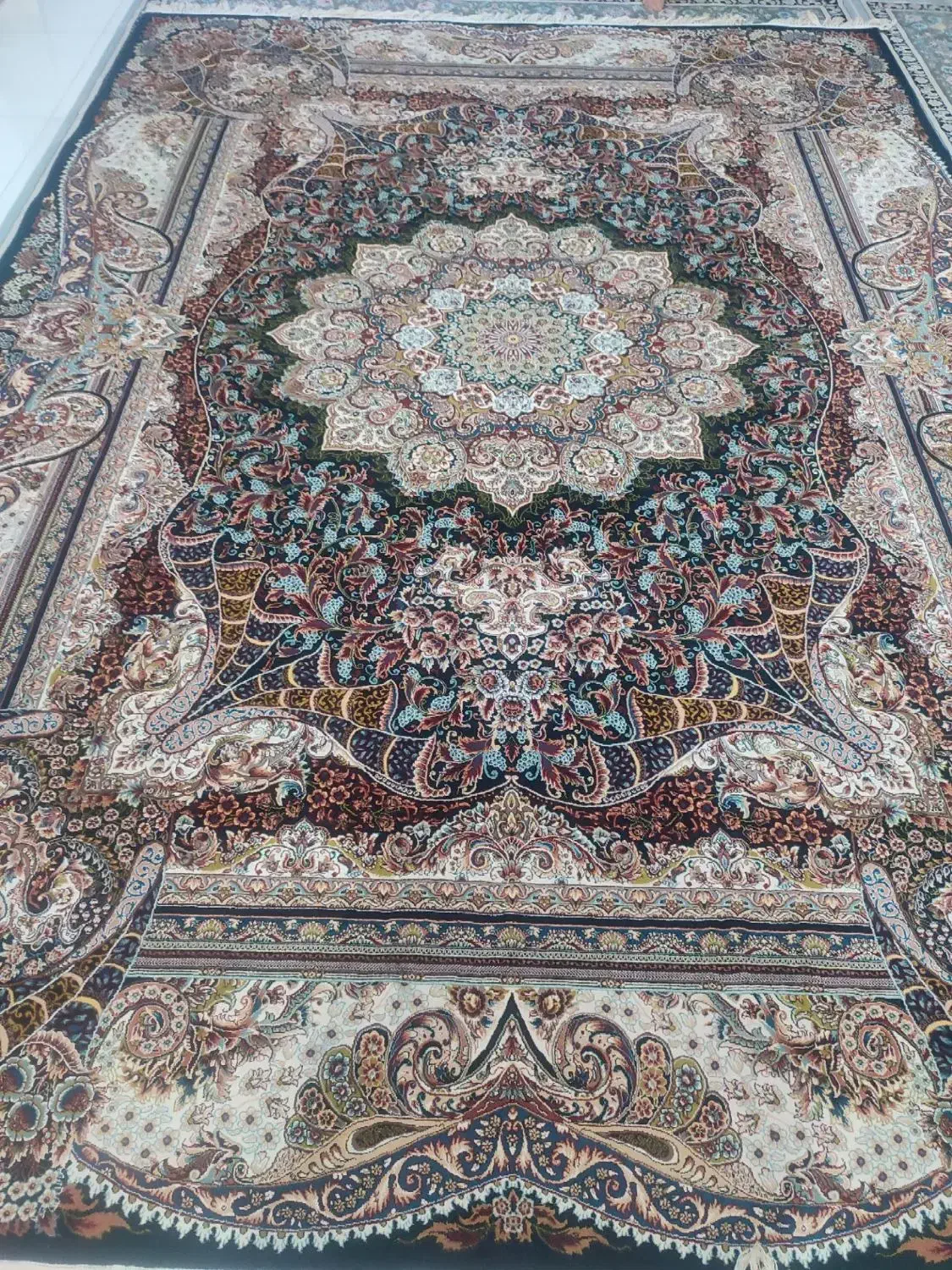 دوتخته فرش|فرش|کرمانشاه, |دیوار