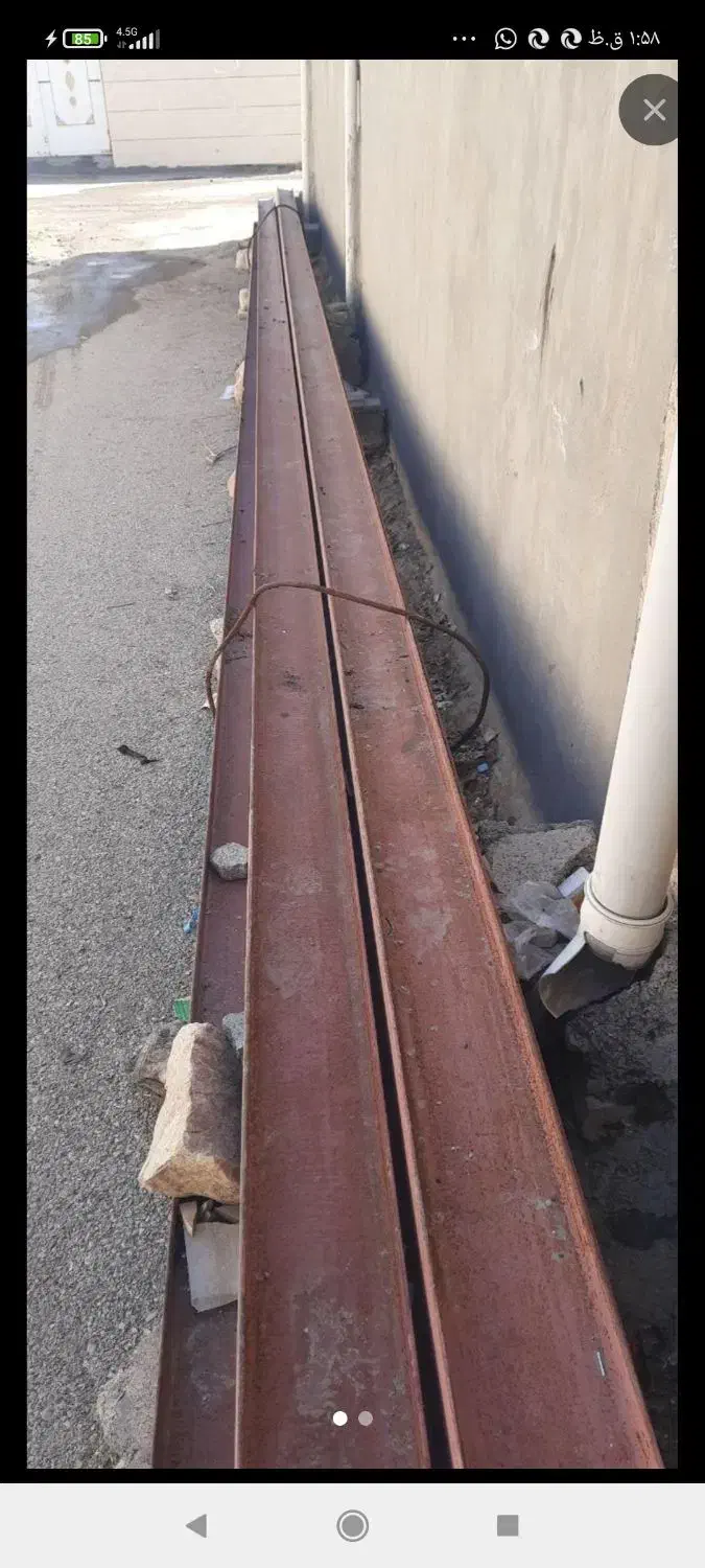 تیرآهن ،صفحه بولت قطویی اتصالات|مصالح و تجهیزات ساختمان|شباب, |دیوار