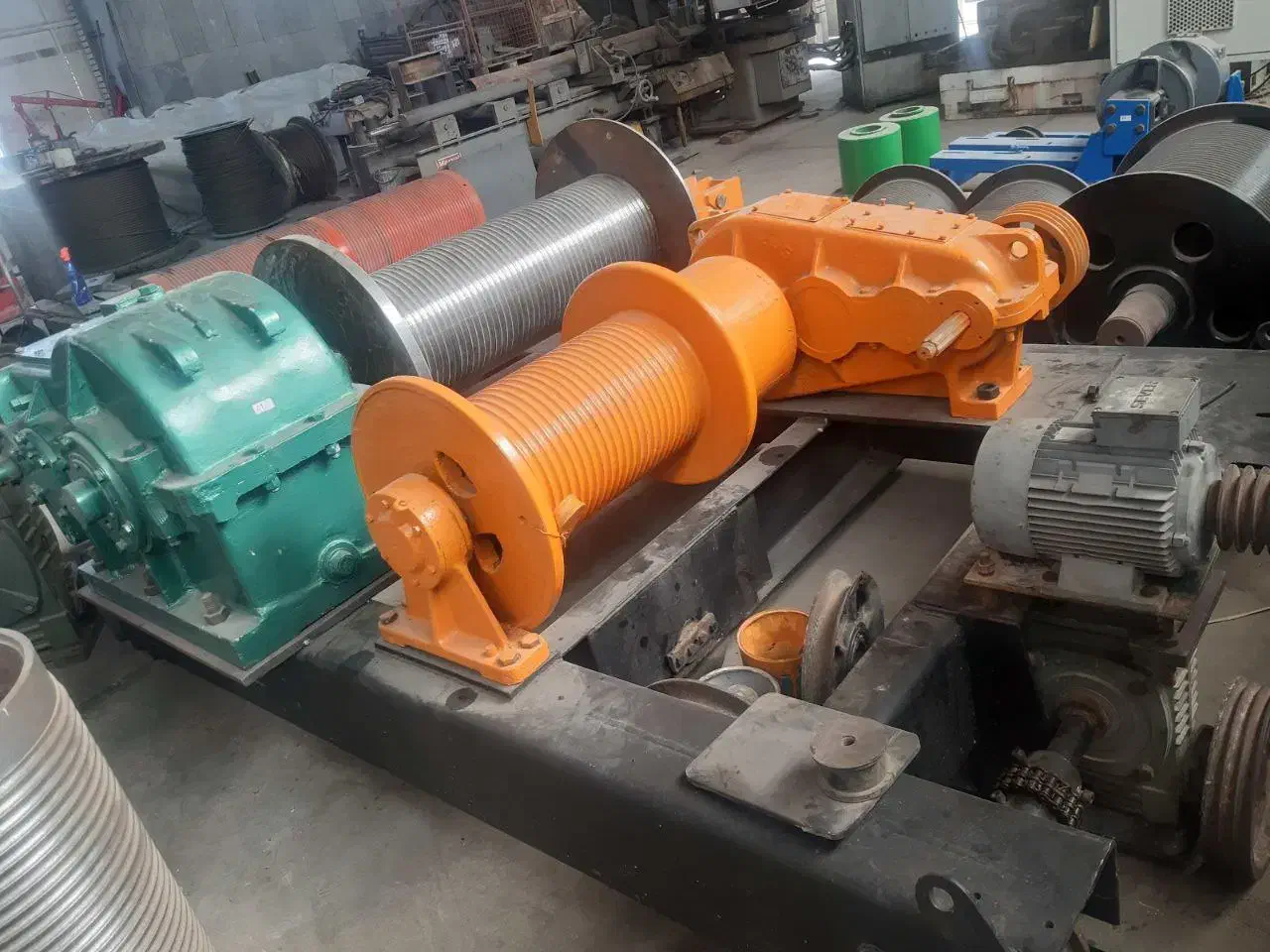 کالسکه جرثقیل با ۲ وینچ ۳۰ و ۱۵ تن|ماشین‌آلات صنعتی|پاکدشت, خاتون آباد|دیوار