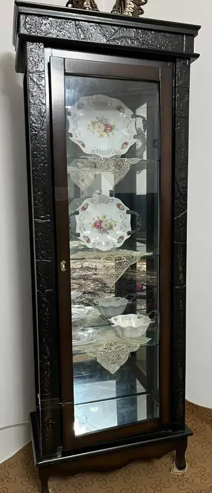 بوفه ویترین کمدی|بوفه، ویترین، کنسول|چمستان, |دیوار