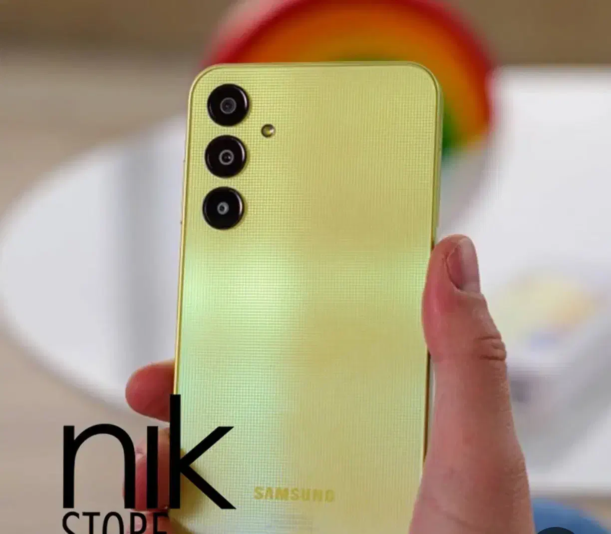 سامسونگ a25 رنگ خاص زرد امروز ظهر خریدم|موبایل|شیراز, احمدآباد|دیوار