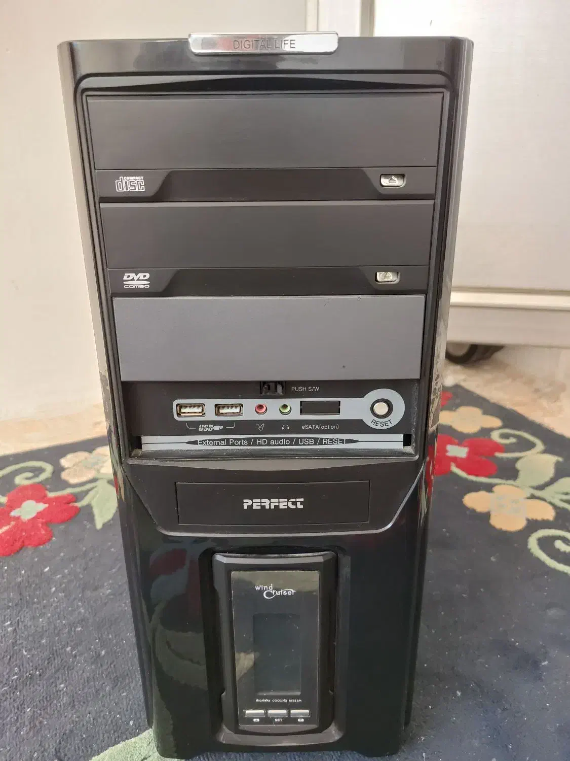 کیس قدرتمند طراحی و گیمینگ|رایانه رومیزی|گرگان, |دیوار