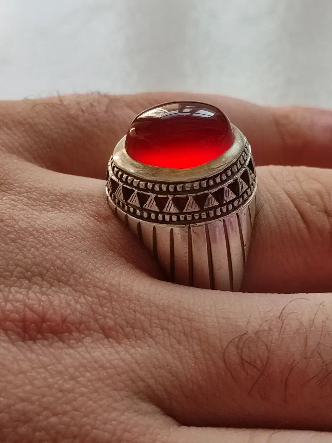 انگشتر نقره رسول تهران|جواهرات|تبریز, |دیوار