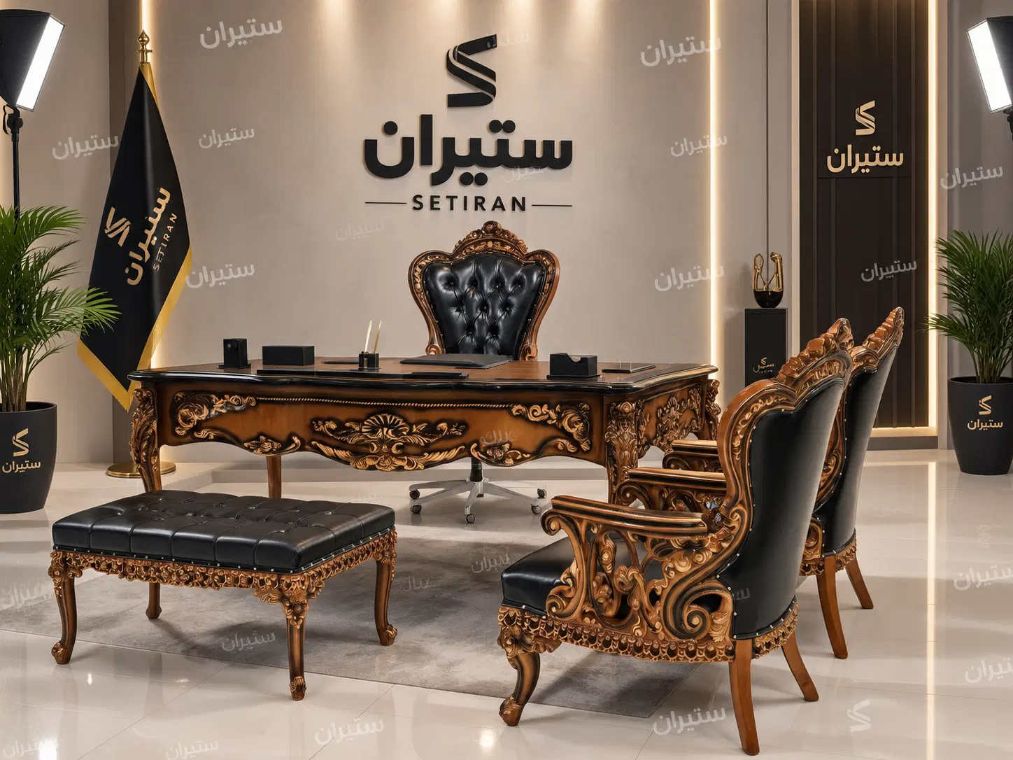 مدل مبلمان لونا مناسب دفتر سالن زیبایی لاوی اداری|دفتر کار|تهران, یافت آباد جنوبی|دیوار