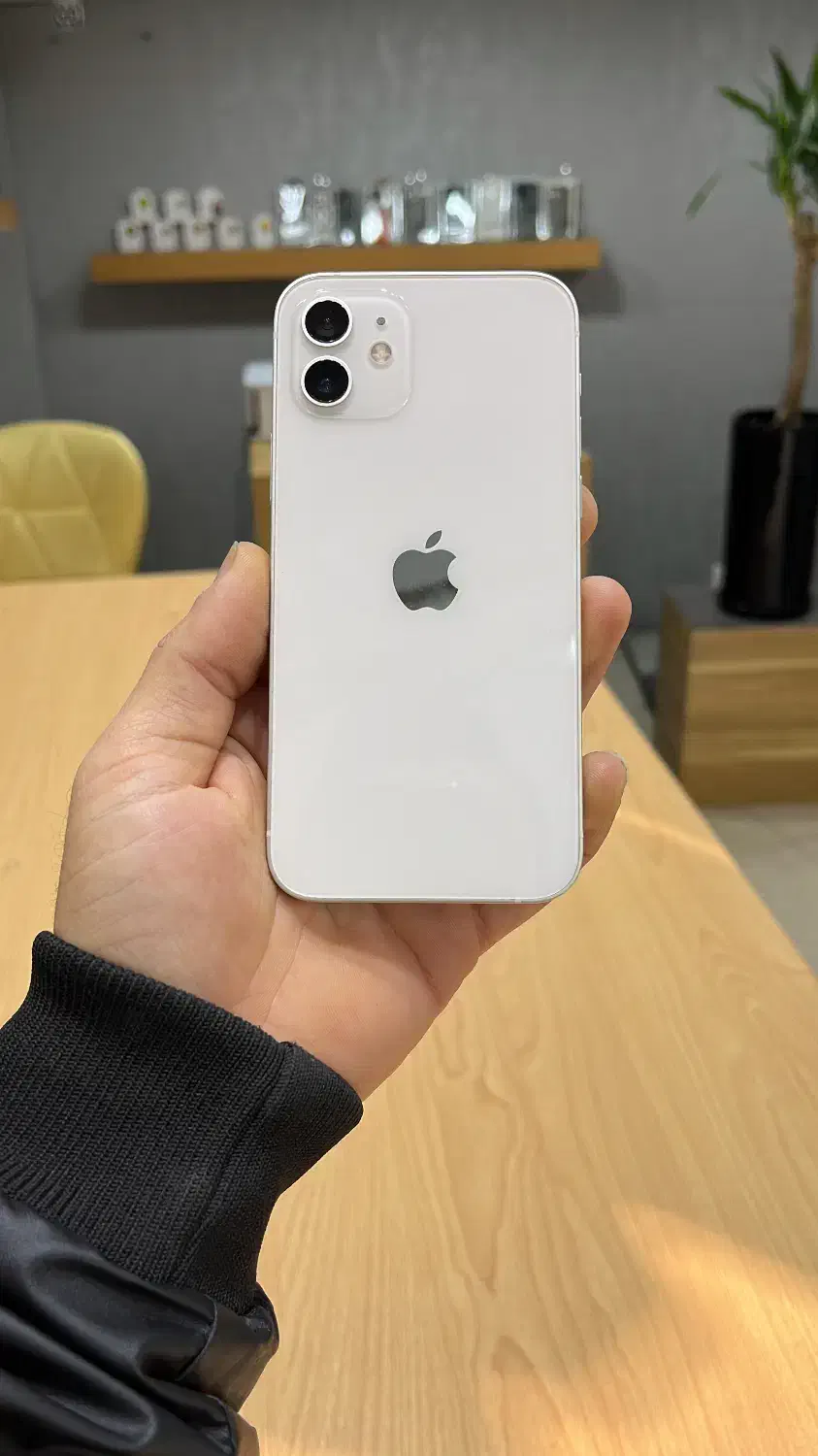 ایفون ۱۲ سفید ۱۲۸گیگ ۲سیم|موبایل|خوی, |دیوار