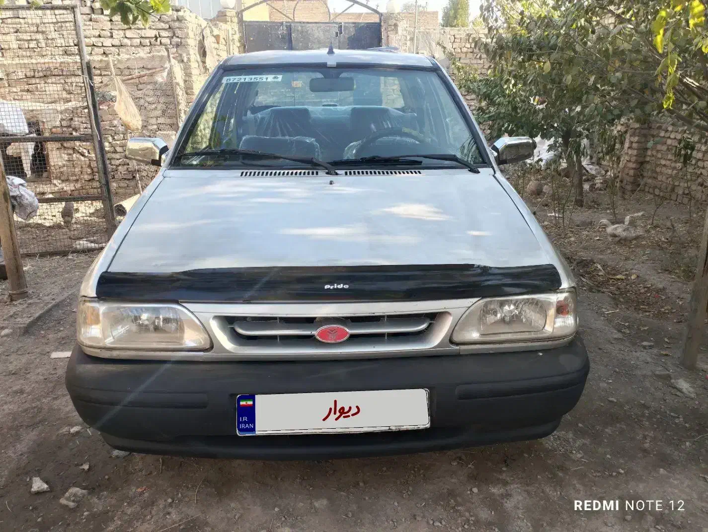 پرایدنقره‌ای|خودرو سواری و وانت|مشهد, شهید جنگی|دیوار