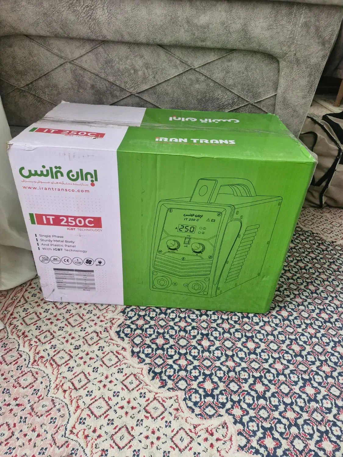دستگاه جوش ۲۵۰ آمپر ایران ترانس|ابزارآلات|سبزوار, جهاد کشاورزی|دیوار