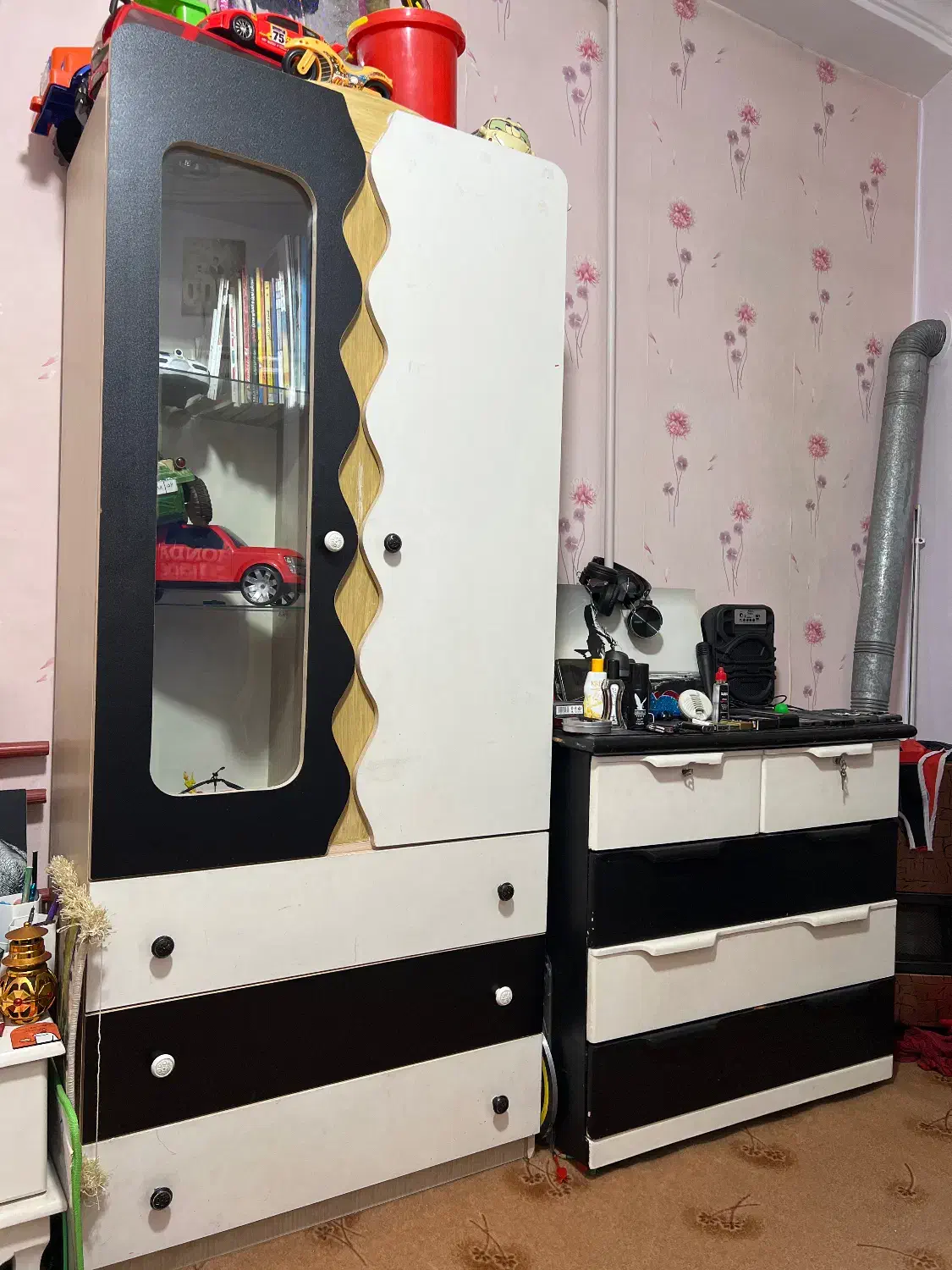 ست کمد و درآور|تخت و سرویس خواب|لنگرود, |دیوار