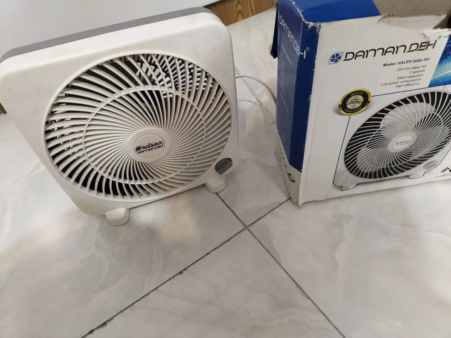 پنکه رو میزی|پنکه و تصفیه‌کنندهٔ هوا|گرمدره, |دیوار