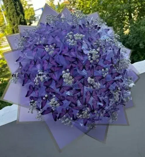 دسته گل پروانه ای|گل مصنوعی|اردبیل, |دیوار