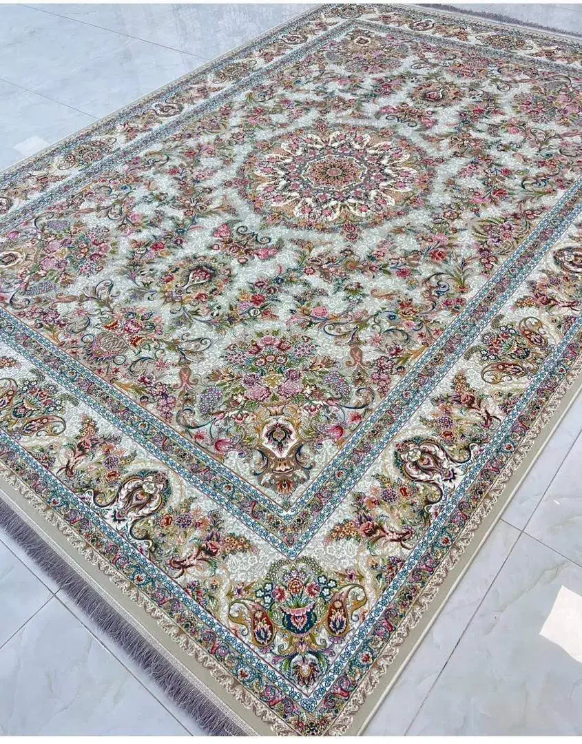 فرش را از سرای فرش خلیج فارس تهیه کنید/کد5050 طوسی|فرش|شیراز, لاله|دیوار