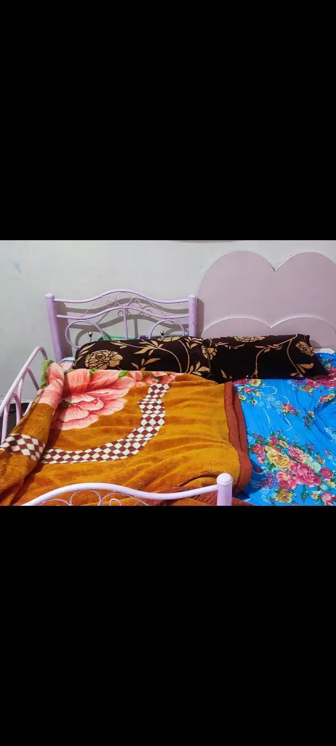 دو عدد تخت خواب دخترانه|تخت و سرویس خواب|اهواز, کوی رمضان|دیوار