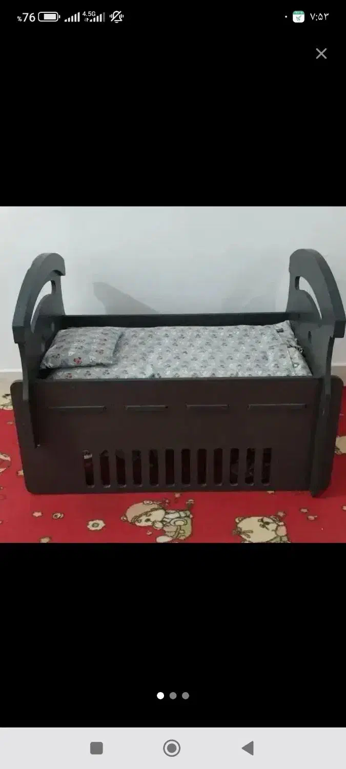 تخت کودک کنار مادر|تخت و صندلی بچه|بندر کنگان, |دیوار