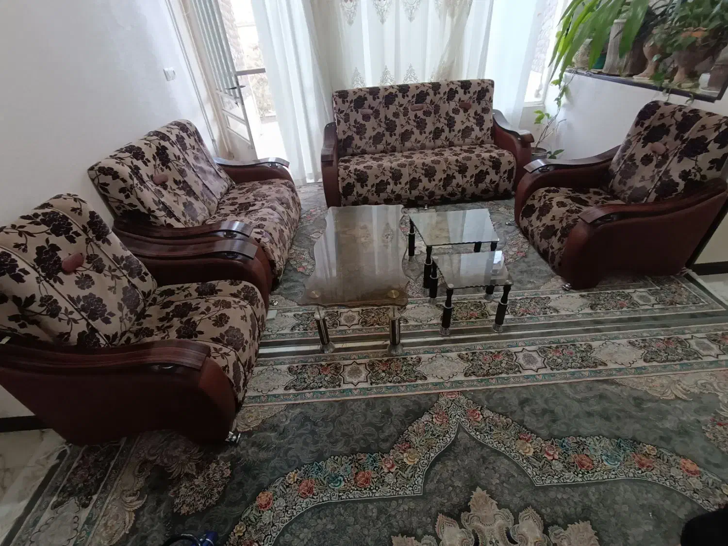 مبل 7نفره مهریز|مبلمان خانگی و میز عسلی|مهریز, |دیوار