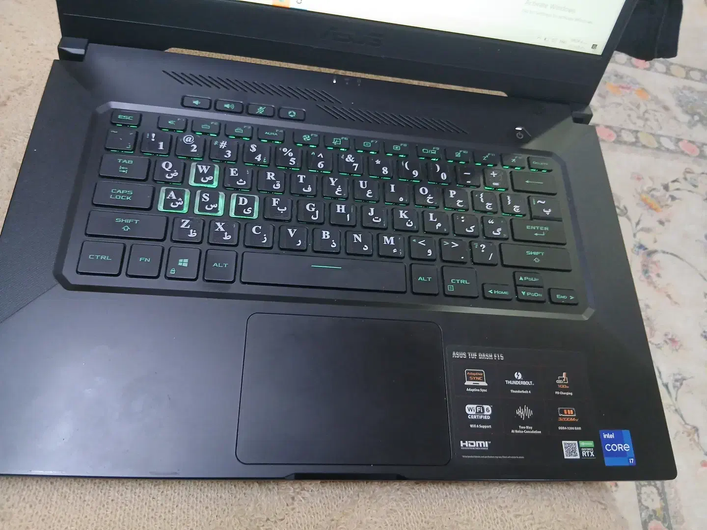 لب تاب گمینگ ایسوس tuf|رایانه همراه|تهران, شهرک شریعتی|دیوار