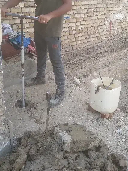 چاه مته ای دستی|خدمات پیشه و مهارت|گنبد کاووس, |دیوار