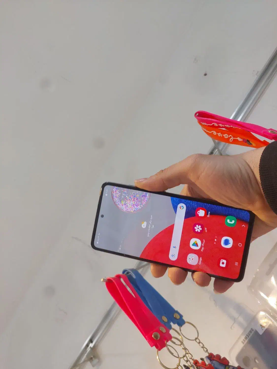 گوشی سامسونگA52S.256تمیزدر.حدنوهمراه هدیه|موبایل|قم, عربستان|دیوار