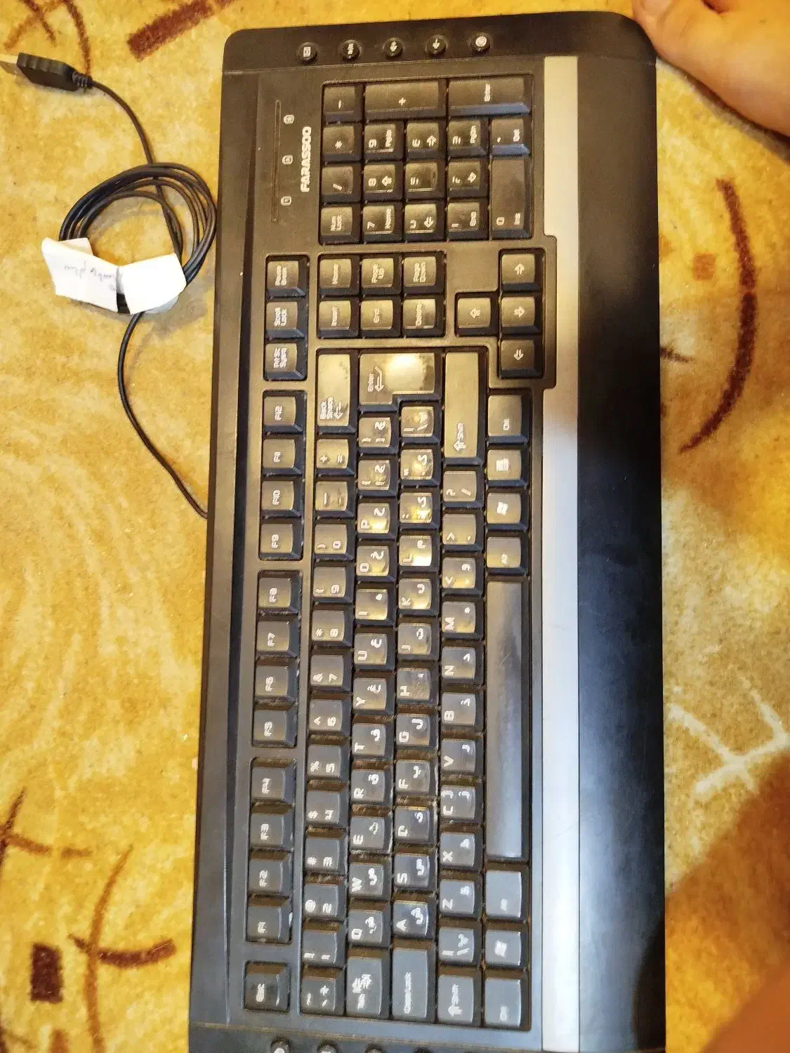 کیبورد سیمی  farassoo|قطعات و لوازم جانبی رایانه|بندرعباس, |دیوار