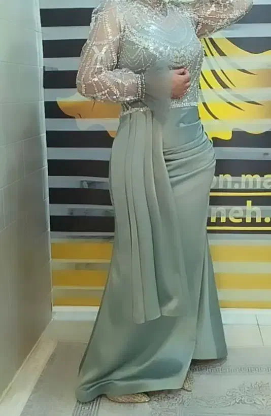 لباس مجلسی کار شده مزون دوز|لباس|جیرفت, |دیوار