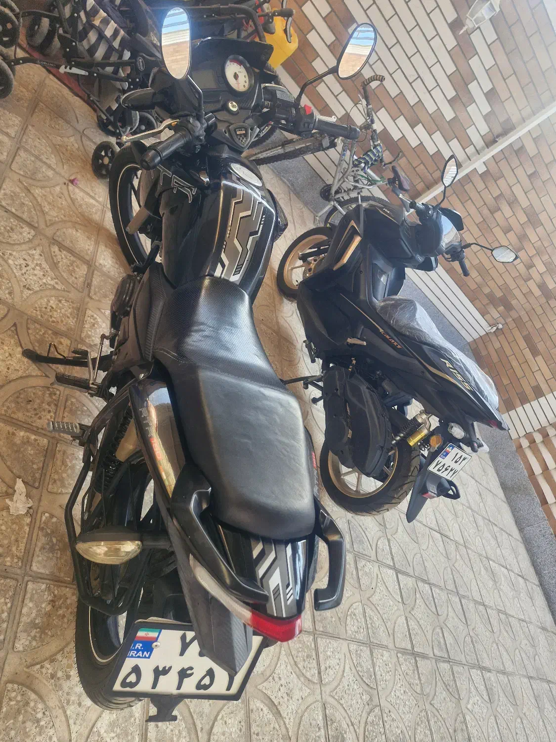 موتور فروشی  2عدد  هردو صفر و در حد صفر|موتورسیکلت|گرمسار, |دیوار