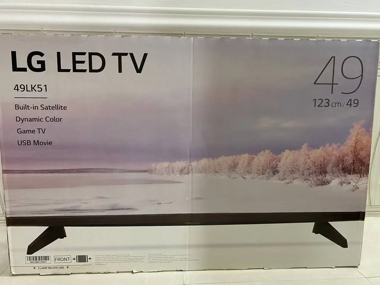 تلویزیون ال جی 49 اینچ|تلویزیون و پروژکتور|لامرد, |دیوار