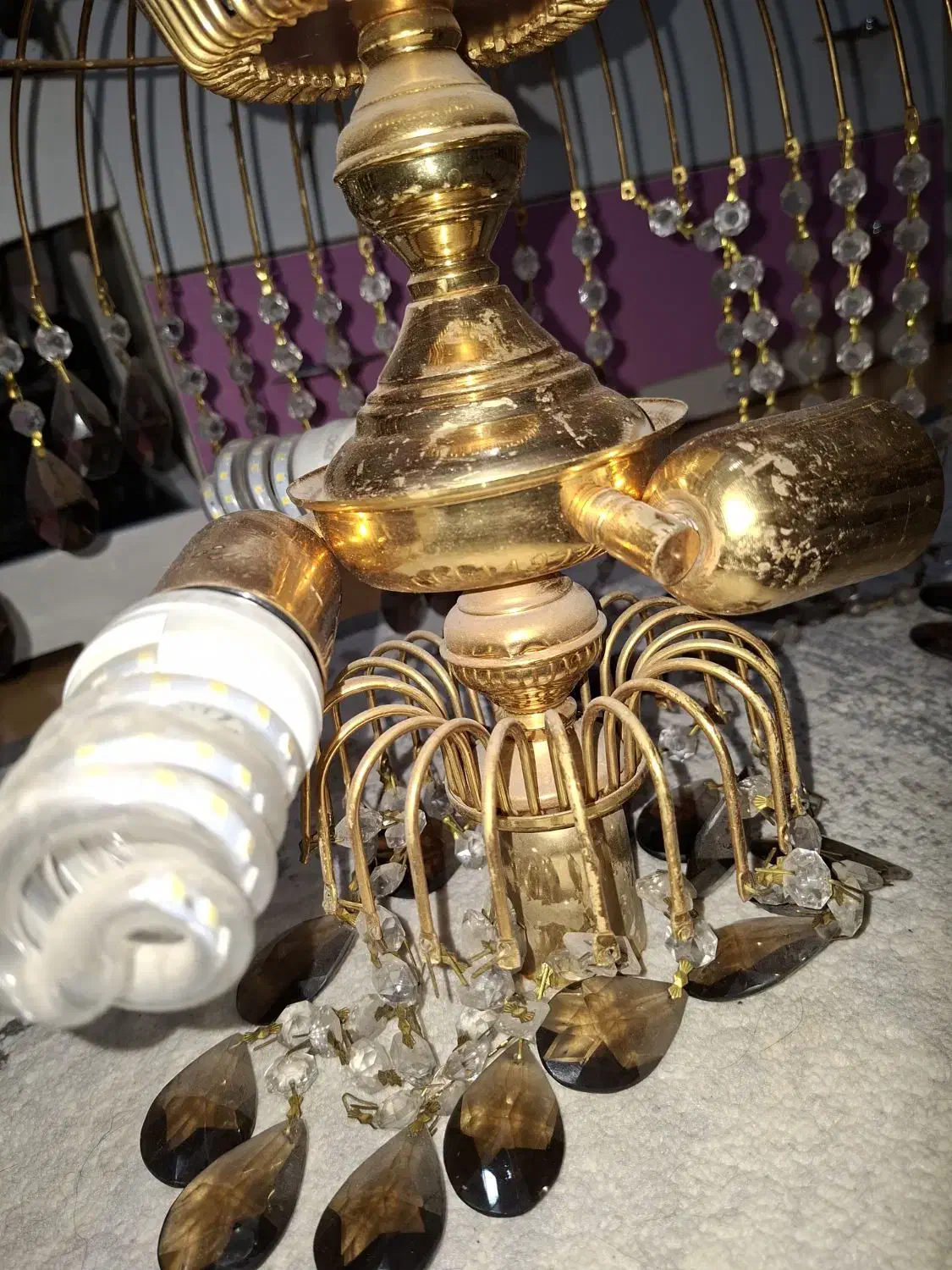 ۱عدد لوستر آبطلا|لوستر و چراغ آویز|تهران, صاحب الزمان|دیوار