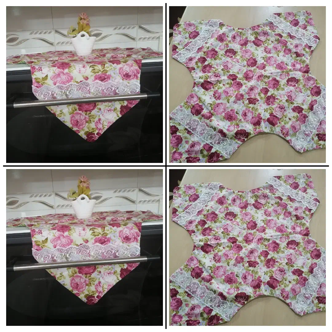 سفارش دوخت سرویس آشپزخانه و ...|سفره، حوله، دستمال آشپزخانه|شیراز, ترمینال باربری|دیوار