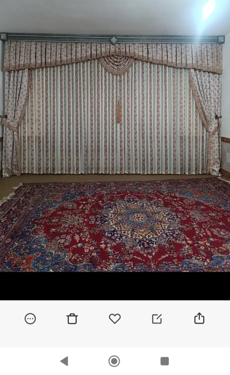 پرده پذیرایی|پرده، رانر، رومیزی|آذرشهر, |دیوار