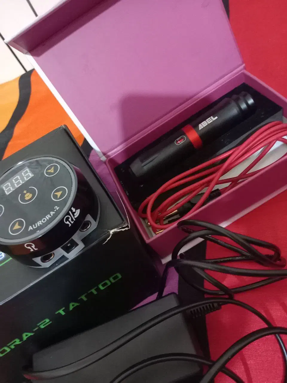 دستگاه تتو ترانس و قلم کامل|آرایشی، بهداشتی، درمانی|ابهر, |دیوار