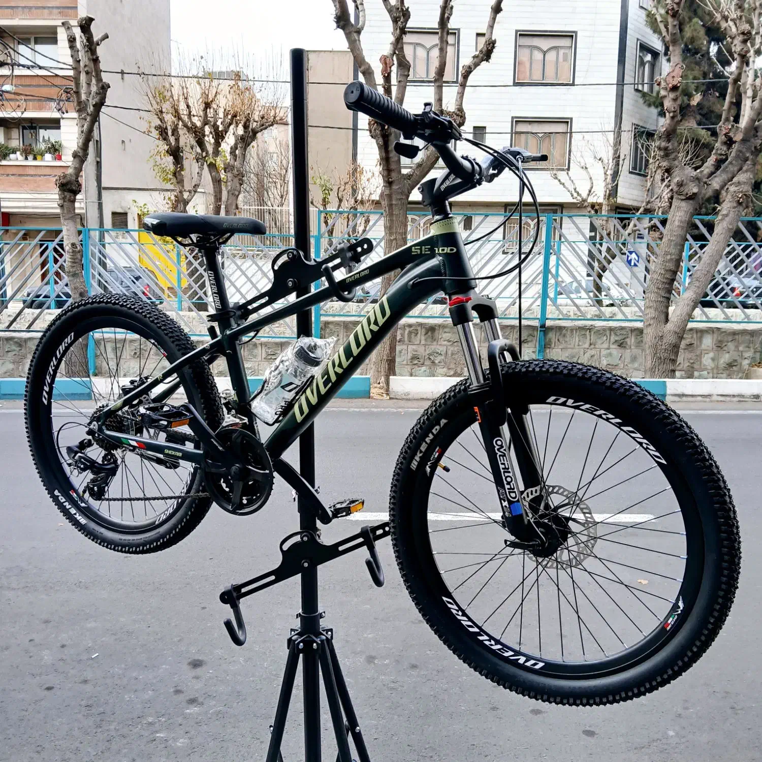 دوچرخه overlord اصلی سایز 24 آلومینیوم دیسکی|دوچرخه، اسکیت، اسکوتر|تهران, پرستار|دیوار