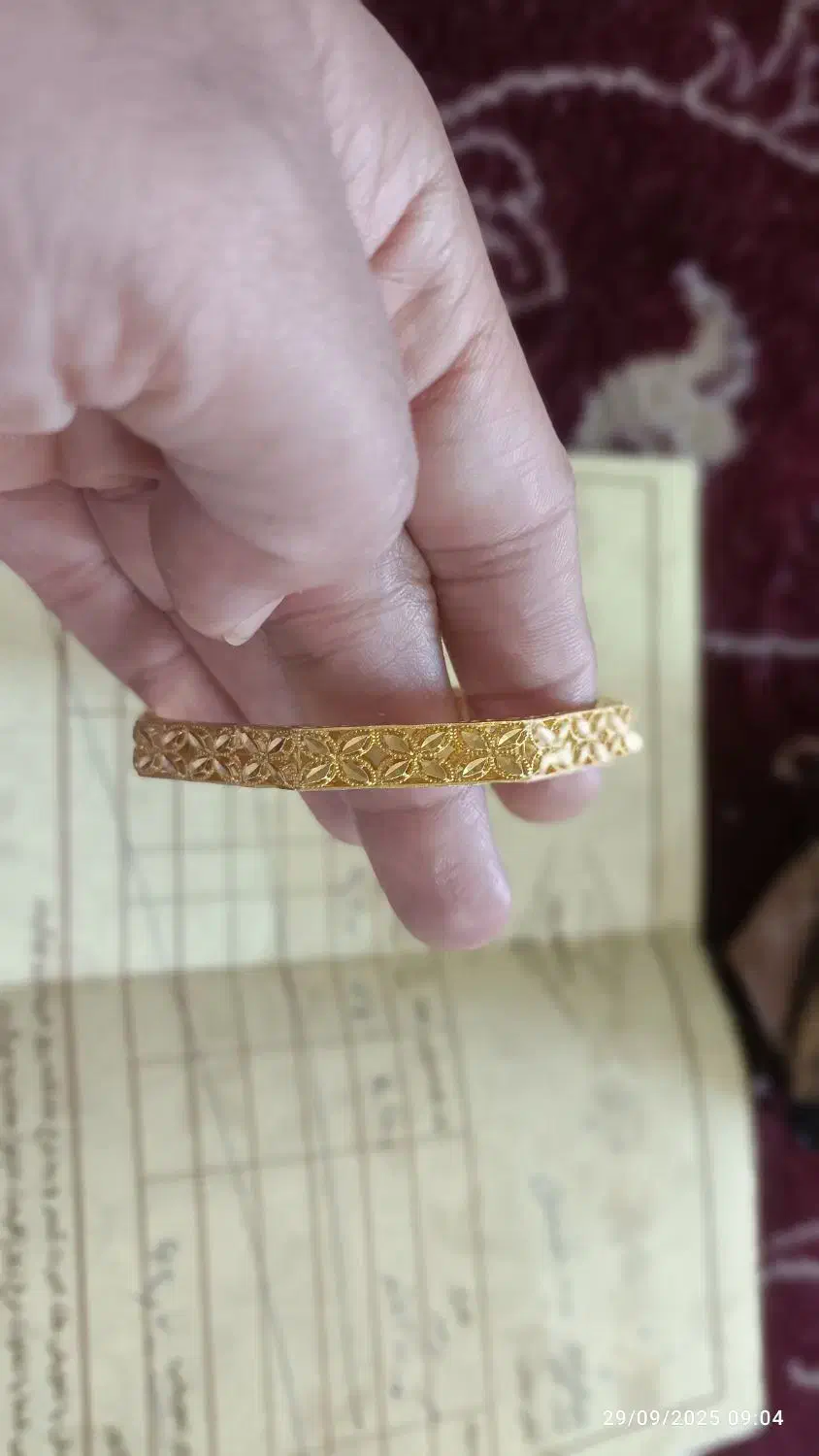 یک لنگه النگو به وزن 9.370 سالم ومرتب در حد نو|جواهرات|شیراز, شهرک ولیعصر|دیوار