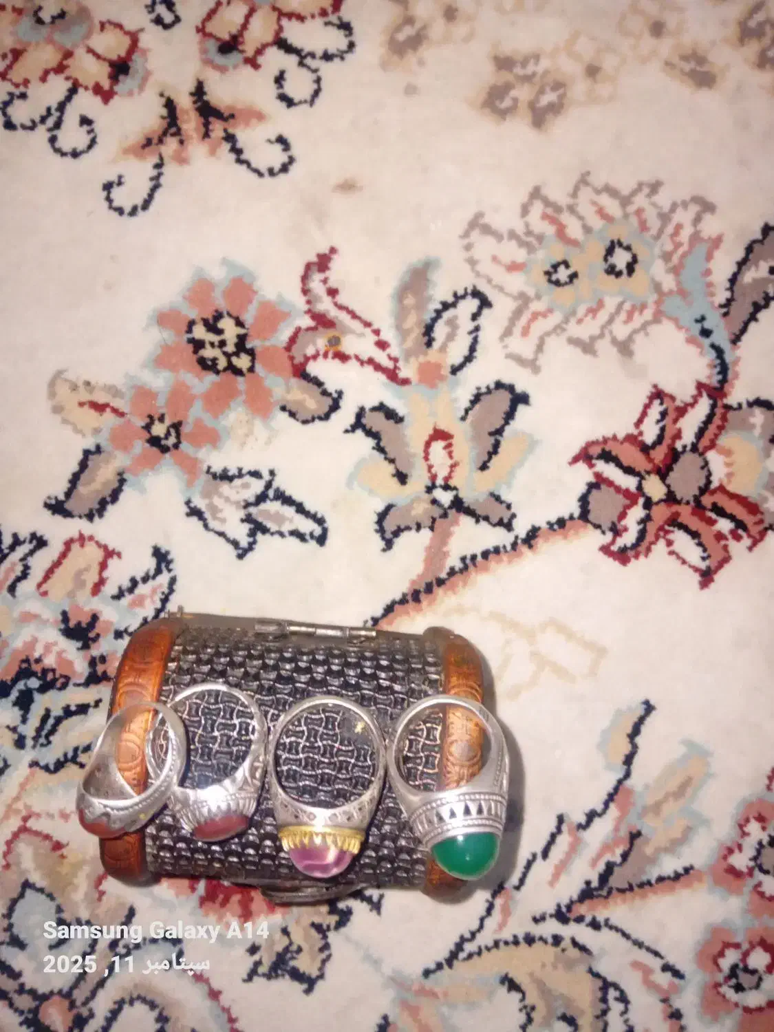 انگشتر نقره کار دست|جواهرات|قرچک, پارس سرام|دیوار