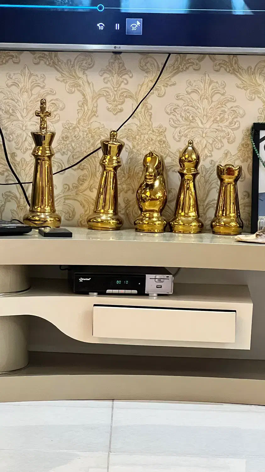 شطرنج سرامیکی سایز بزرگ|مجسمه، تندیس، ماکت|گرمدره, |دیوار