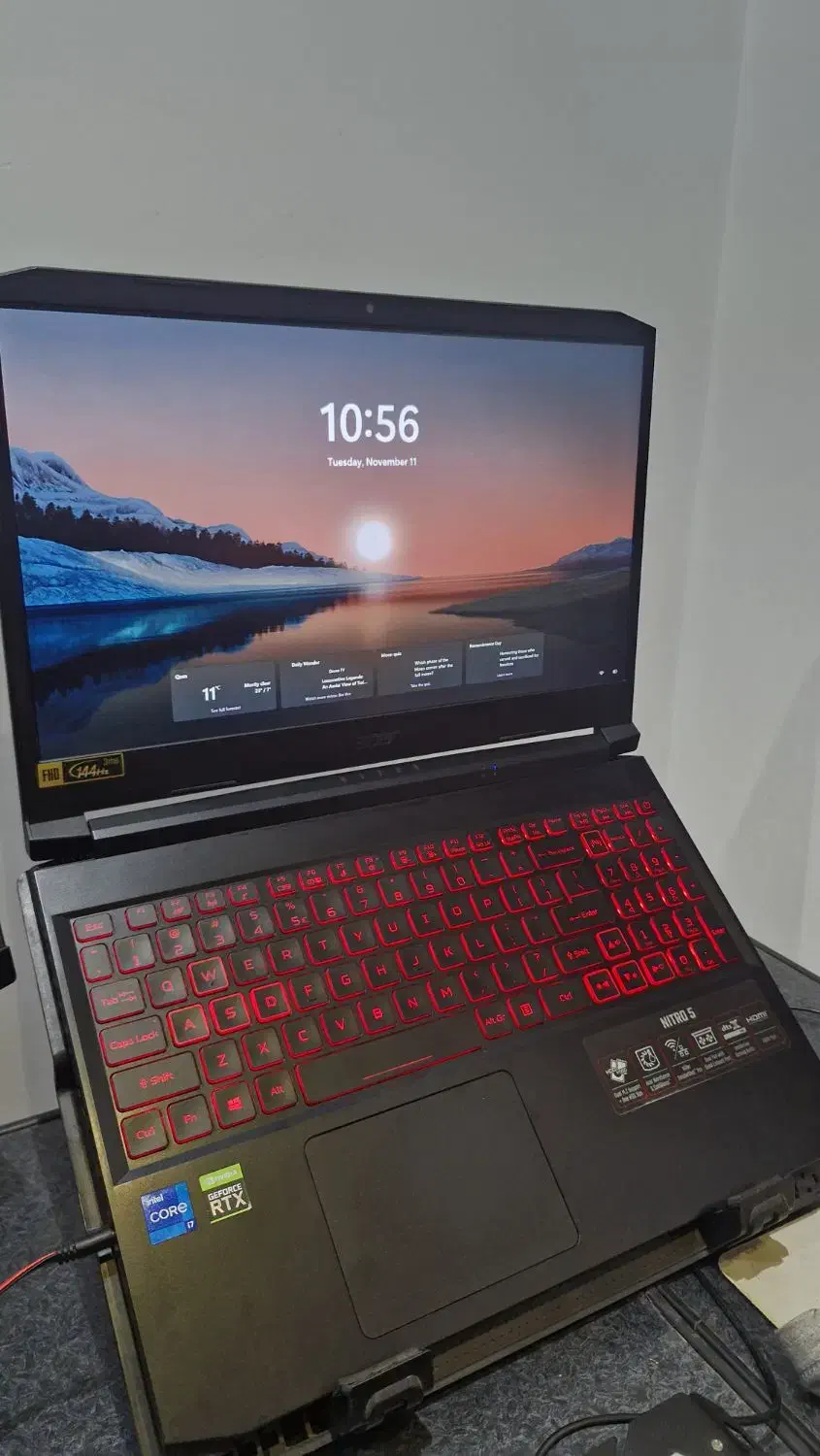 لپتاپ گیمینگ ایسر نیترو ۵|رایانه همراه|قم, بنیاد|دیوار