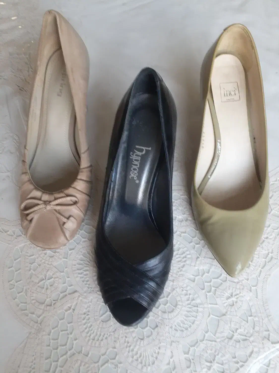 سه جفت کفش سایز ۳۸|کیف، کفش، کمربند|شهمیرزاد, |دیوار