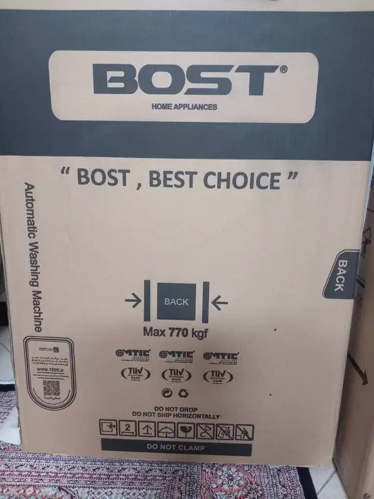 ماشین لباسشویی BOST مدل711.10|ماشین لباسشویی و خشک‌کن لباس|تهران, زرکش|دیوار